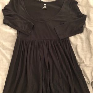 Babydoll Dress with Elbow Length Sleeves